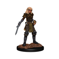 Pathfinder : Unpainted Miniatures - Wave 15 - Female Human Fighter | Boutique FDB