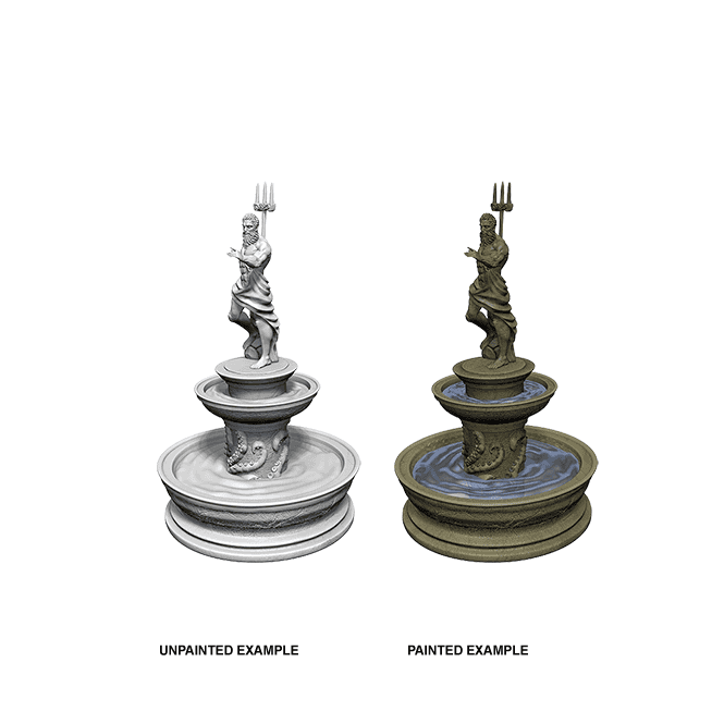 Pathfinder : Unpainted Miniatures - Wave 10 - Fountain | Boutique FDB