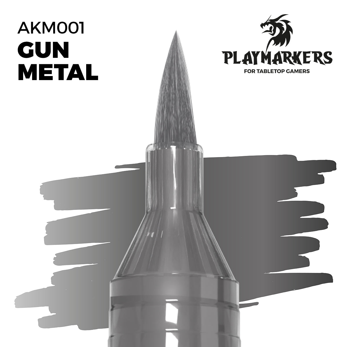 AK Interactive Playmarker Gun Metal | Boutique FDB