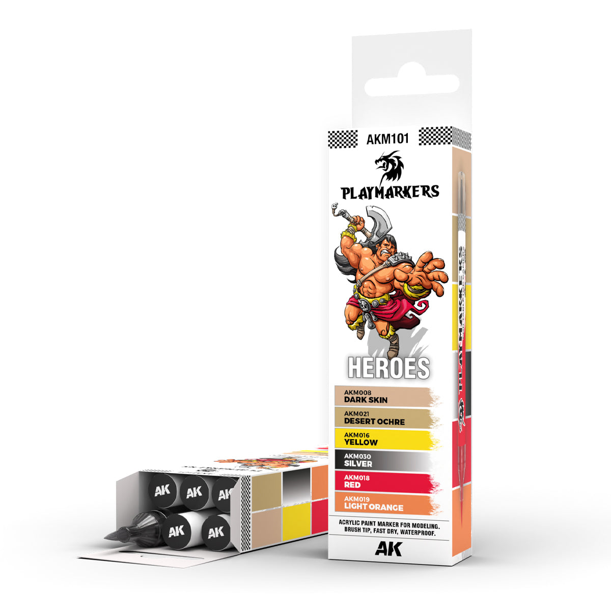AK Interactive Playmarkers Set - Heroes | Boutique FDB