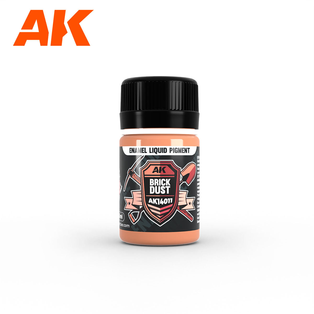 AK Interactive Enamel Liquid Pigment Brick Dust | Boutique FDB