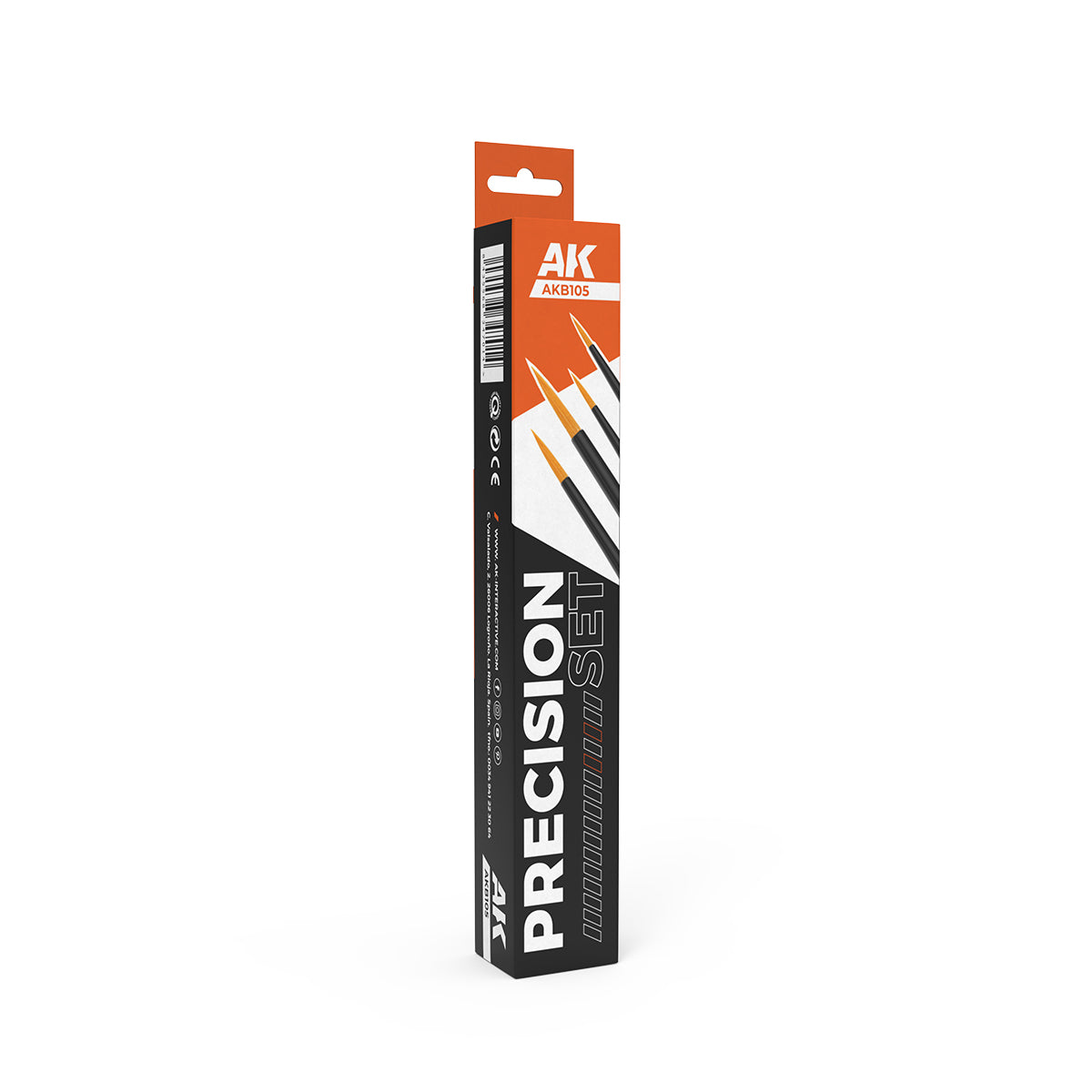 AK Interactive Precision Brushes Set (4 Brushes) | Boutique FDB