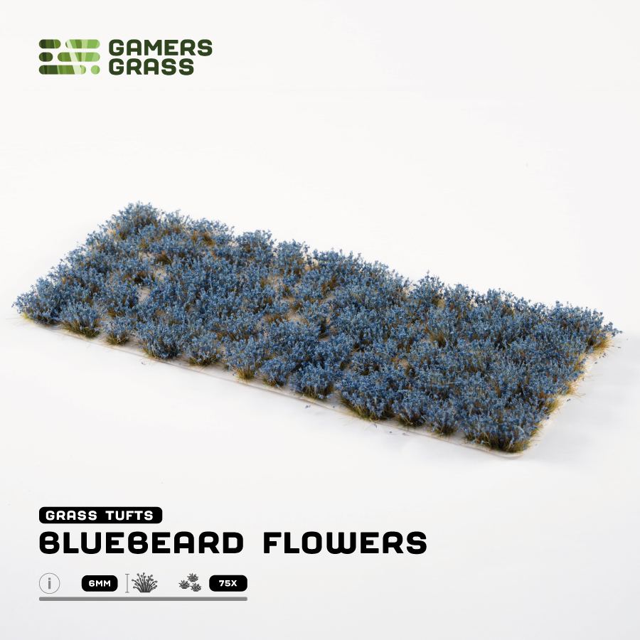 Gamers Grass Bluebeard Flowers | Boutique FDB