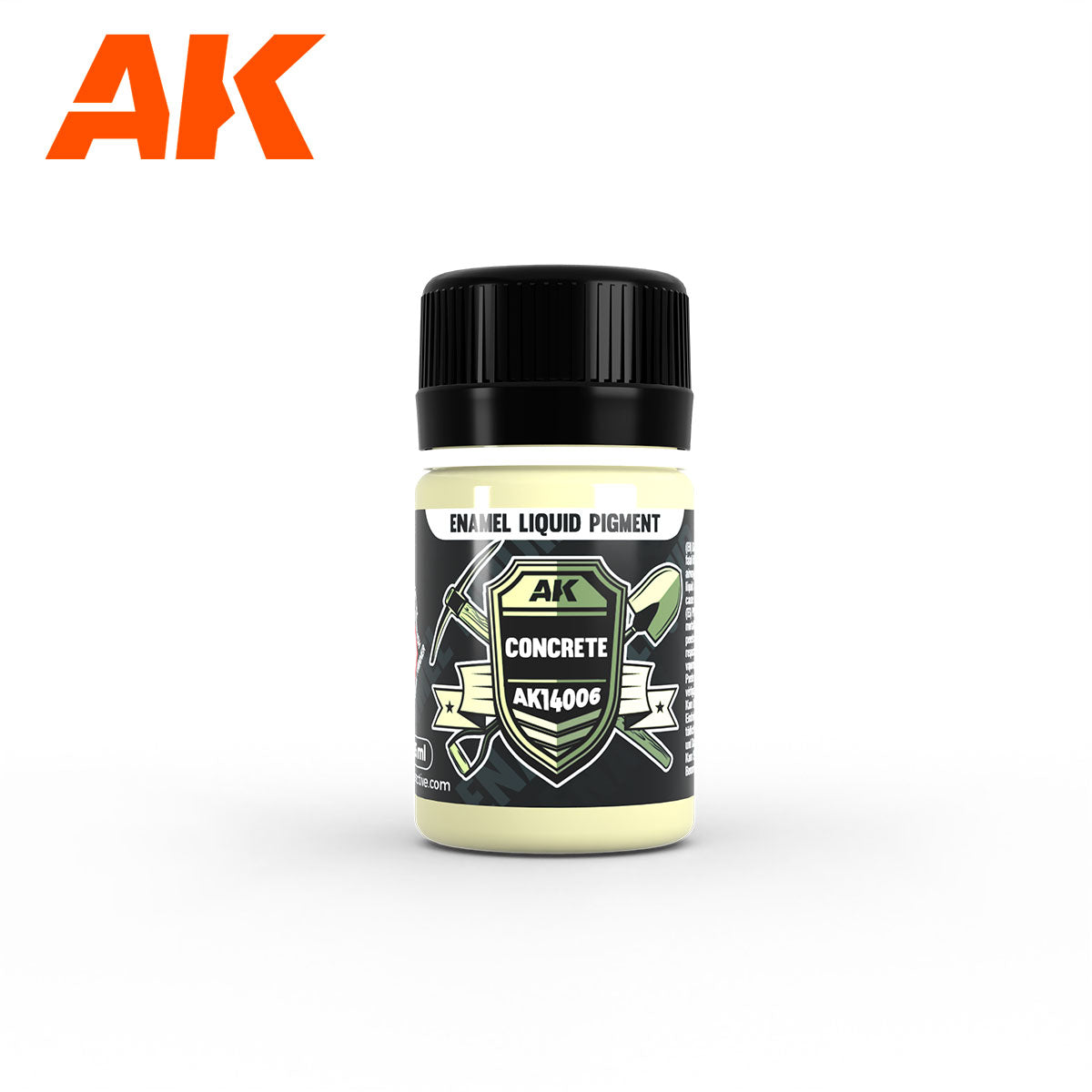 AK Interactive Enamel Liquid Pigment Concrete | Boutique FDB