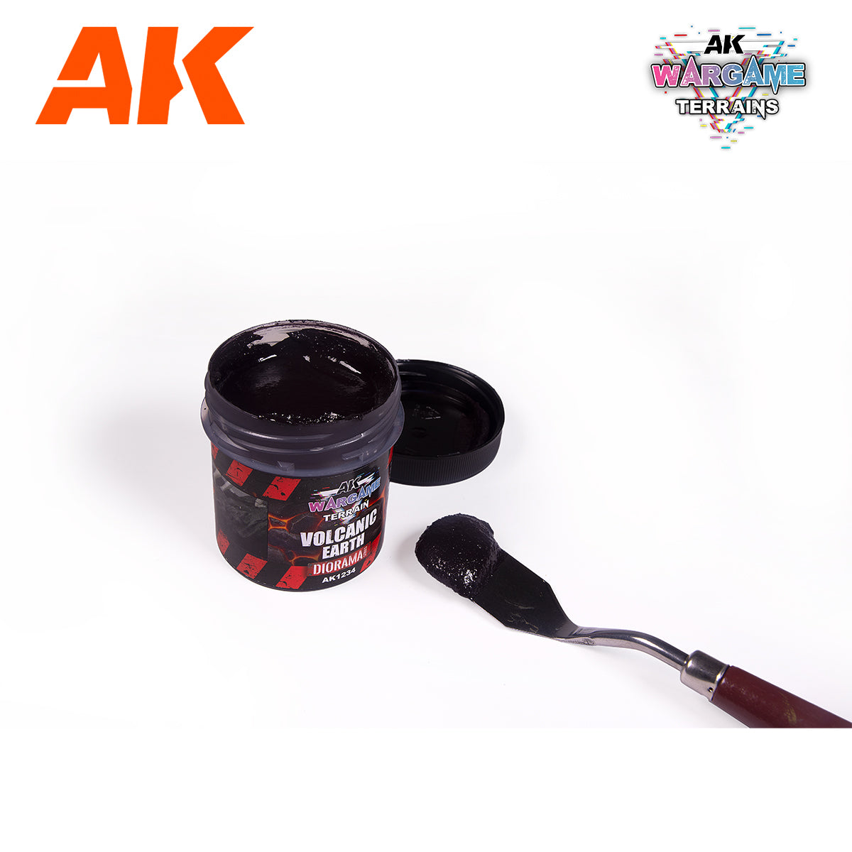 AK - Wargame Terrains 100ml Acrylic - Volcanic Earth | Boutique FDB