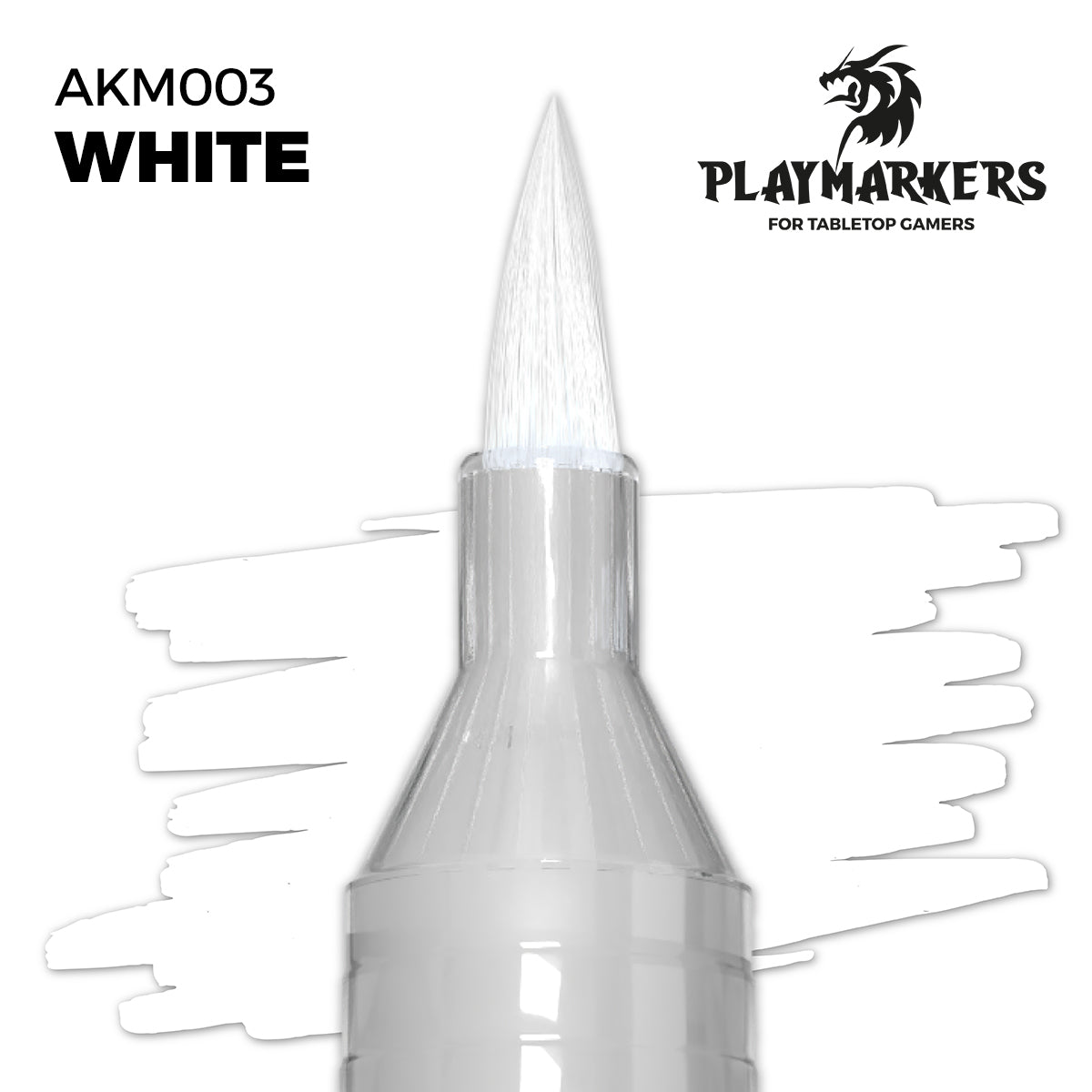 AK Interactive Playmarker White | Boutique FDB