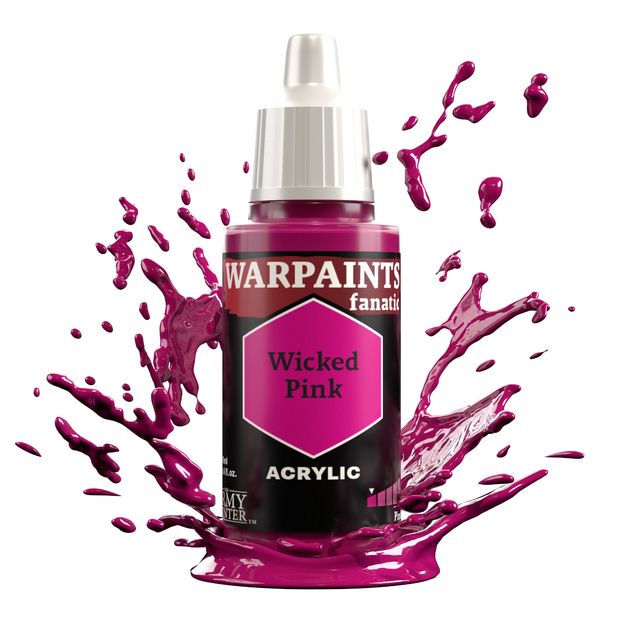 ARMY PAINTER: WARPAINTS FANATIC ACRYLIC - WICKED PINK | Boutique FDB