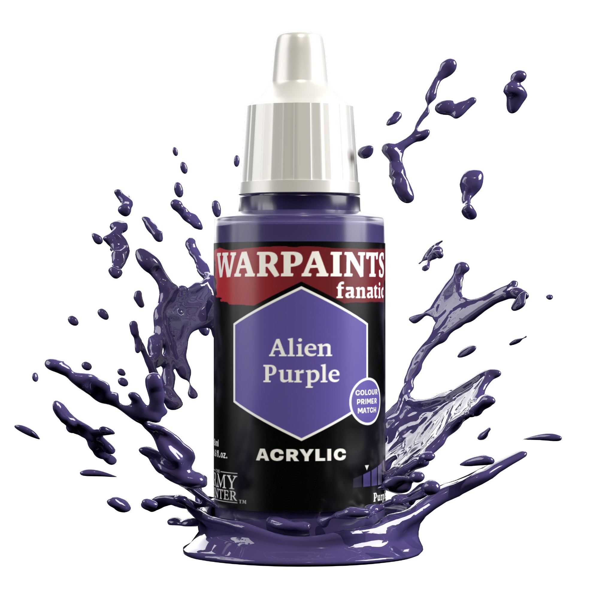 ARMY PAINTER: WARPAINTS FANATIC ACRYLIC - ALIEN PURPLE | Boutique FDB