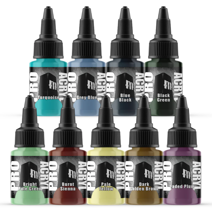 Monument Hobbies Pro Acryl Expansion Set #3 - 9 Colors | Boutique FDB