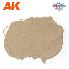 AK Interactive : Wargame Battle Ground Terrains - Dry Ground 100ml (Acrylic) | Boutique FDB