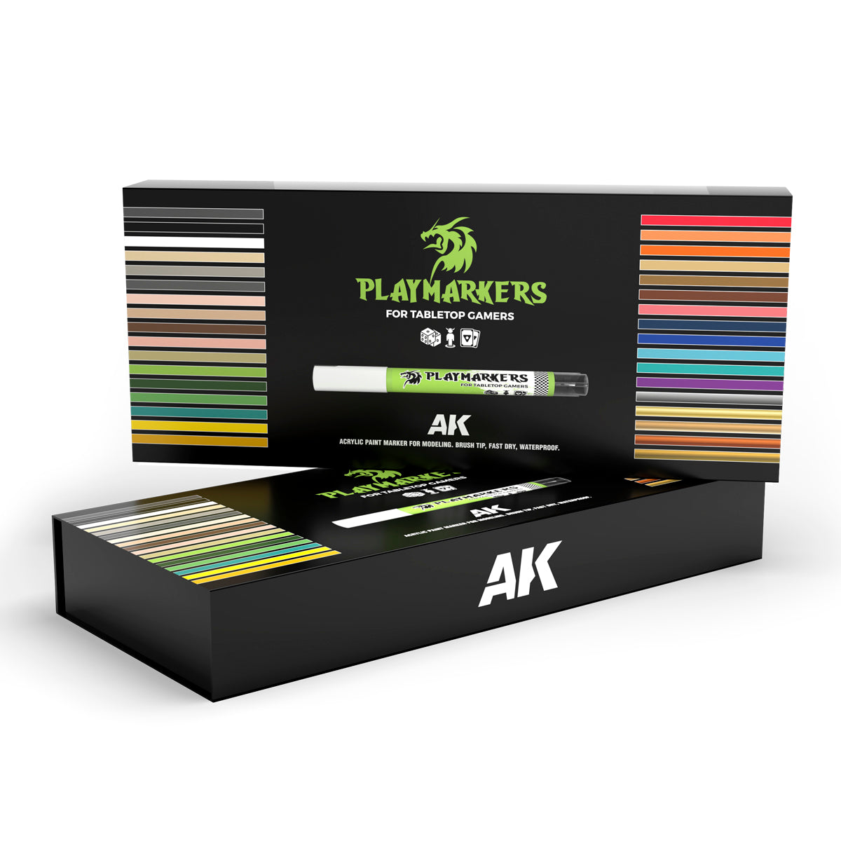 AK Interactive Special Box AK Playmarkers - Full Range 34 Playmarkers | Boutique FDB