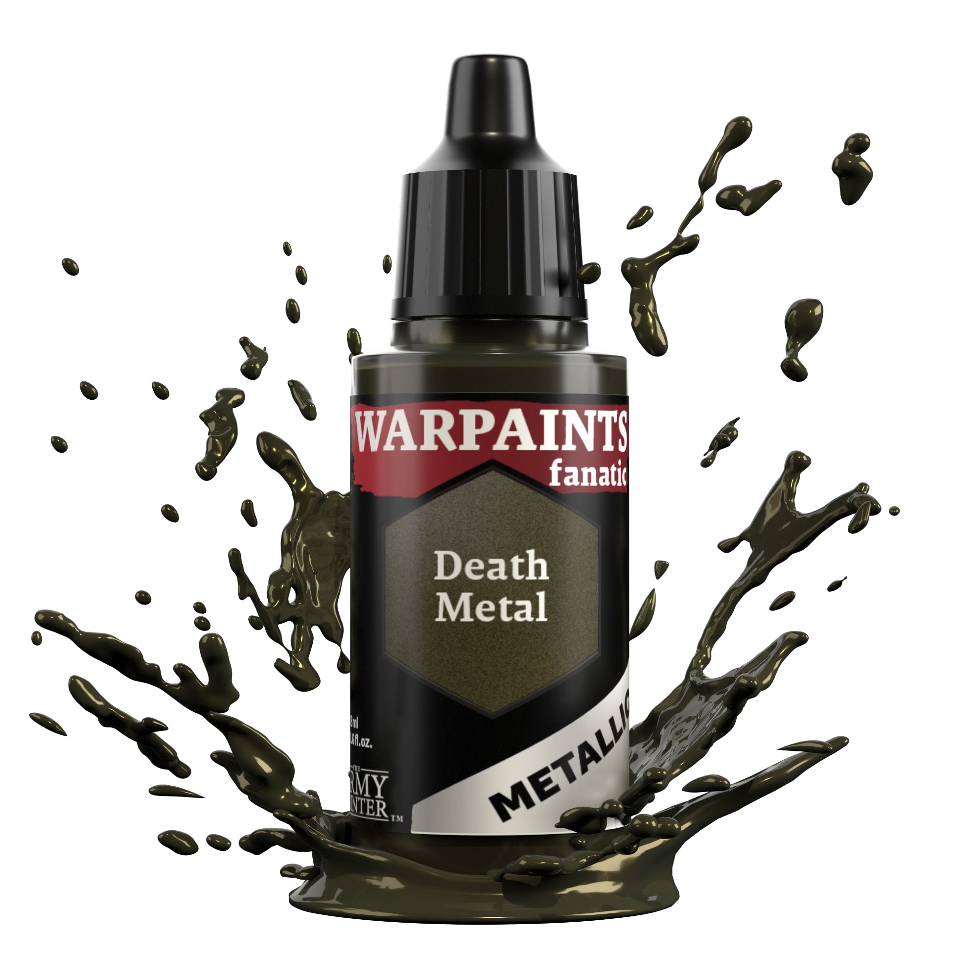 ARMY PAINTER: WARPAINTS FANATIC METALLIC - DEATH METAL | Boutique FDB