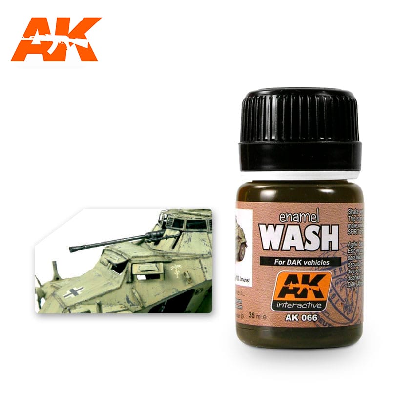 AK Interactive Wash For Afrika Korps Vehicles | Boutique FDB