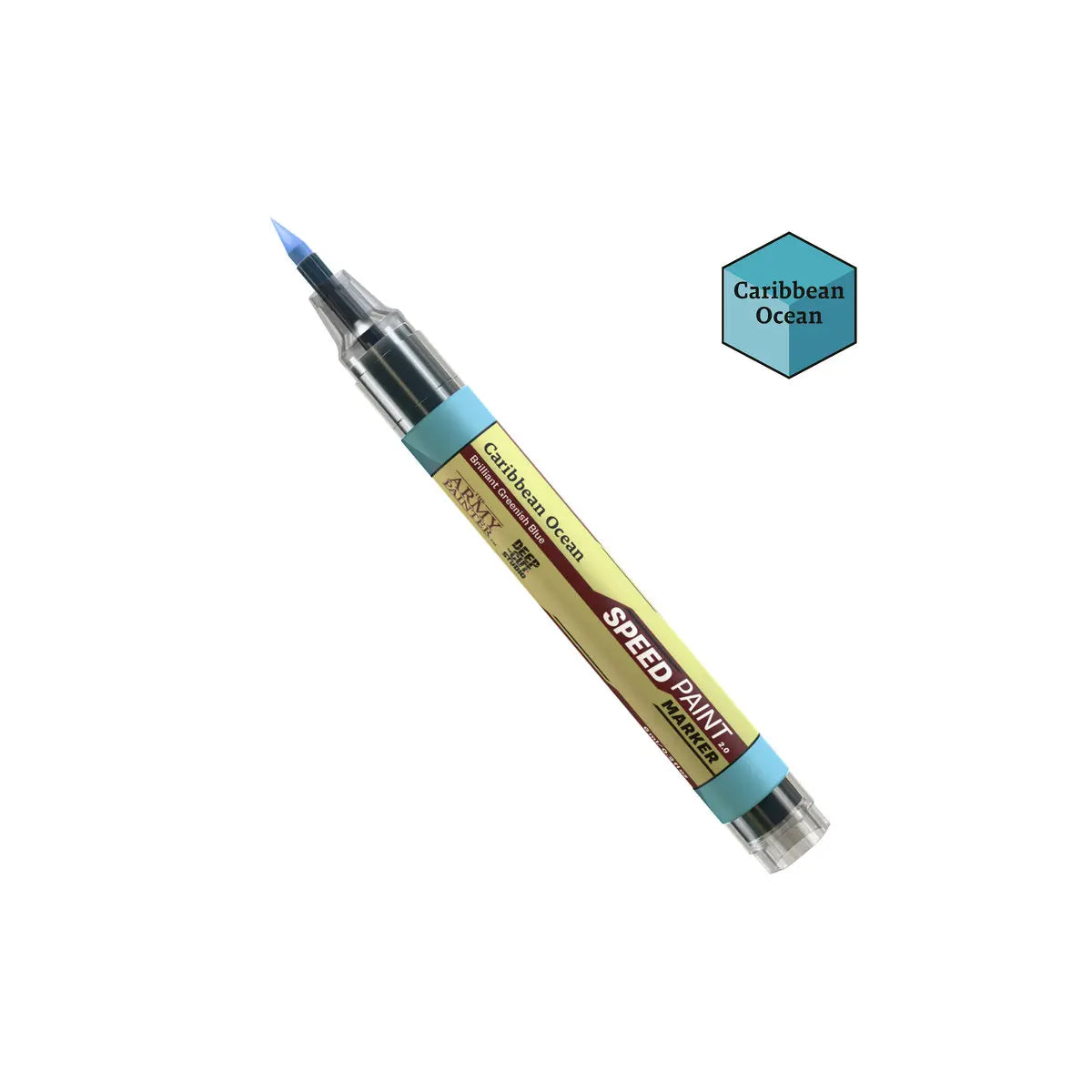 Army Painter Speedpaint Marker - Caribbean Ocean | Boutique FDB
