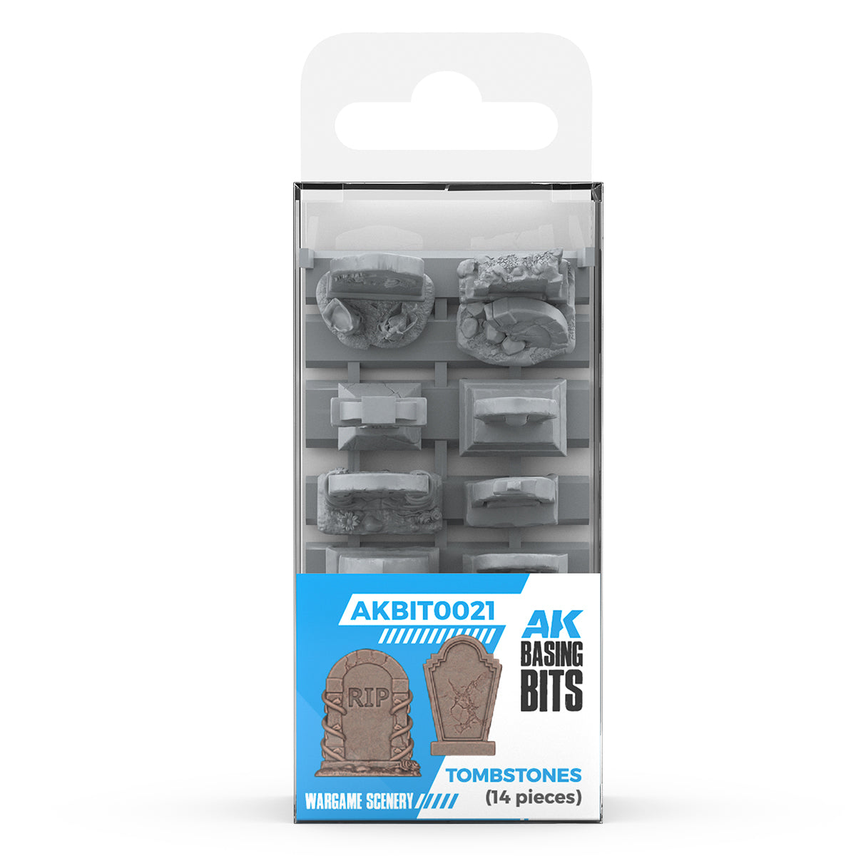 AK Interactive Tombstones - Basing Bits (14 Pieces) | Boutique FDB