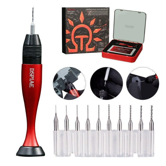 DSPIAE Chuck and Hand Drill Set | Boutique FDB