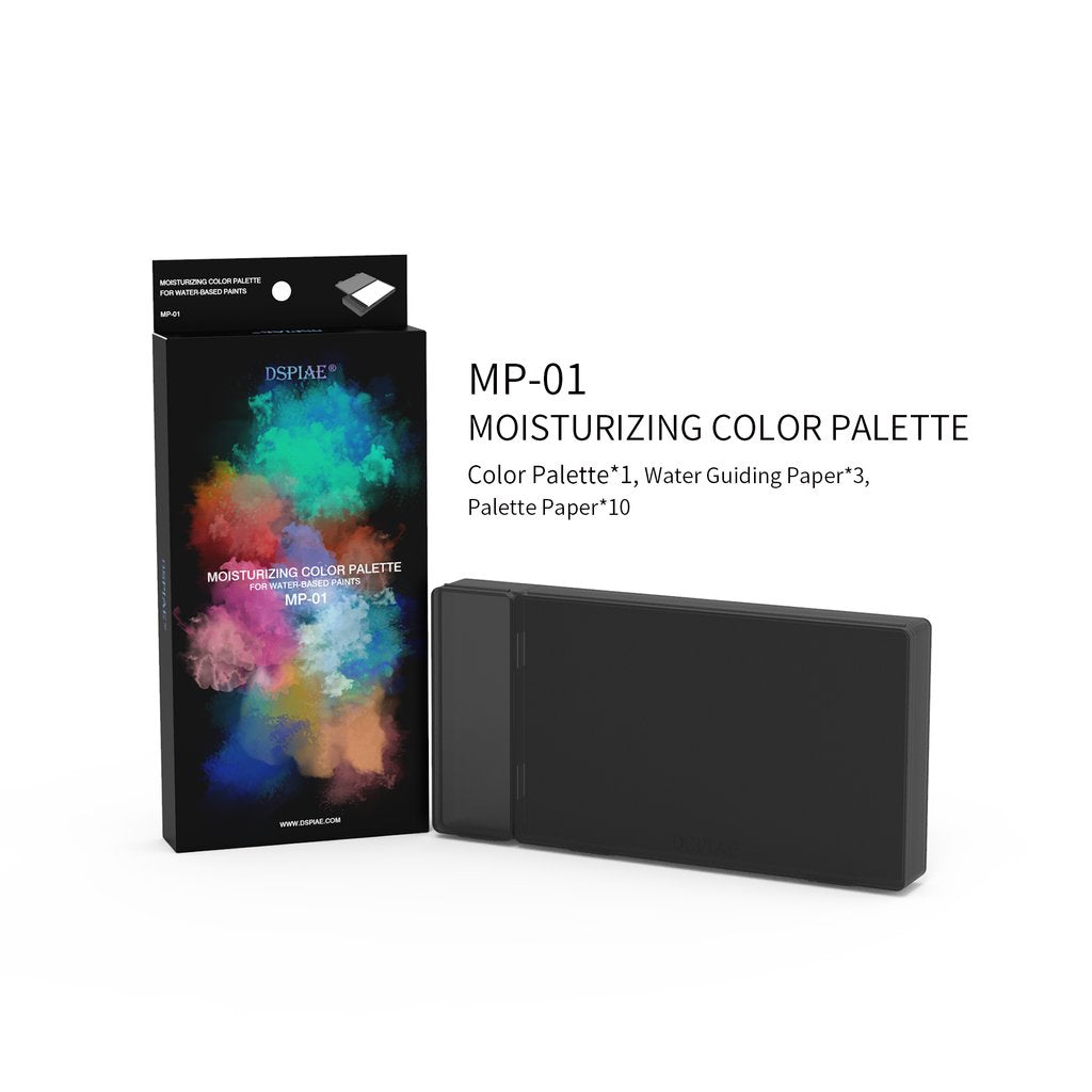 DSPIAE Moisture-Retaining Wet Palette for Acrylic Paints | Boutique FDB