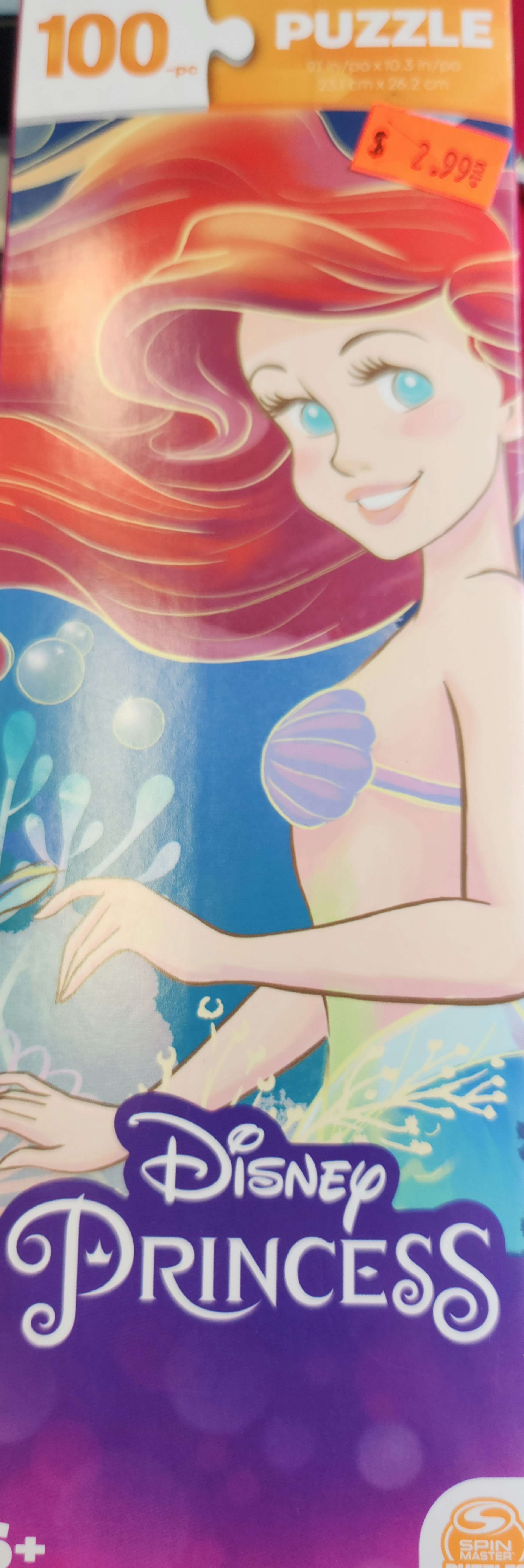 Puzzle : Spin Master - Disney Princess 100pc | Boutique FDB