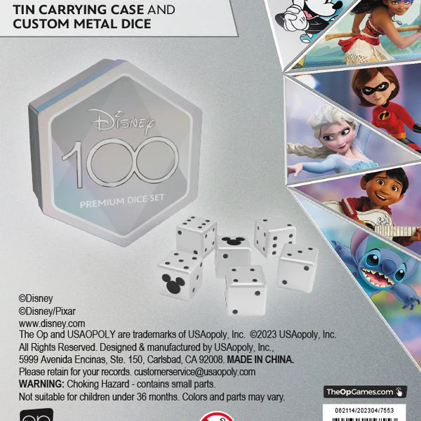 Disney : Premium Dice - Disney 100th Anniversary | Boutique FDB
