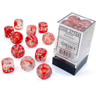 Nebula: 12D6 Red / Silver Luminary | Boutique FDB