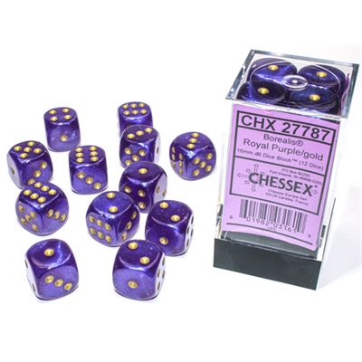Borealis: 12D6 Royal Purple / Gold Luminary | Boutique FDB