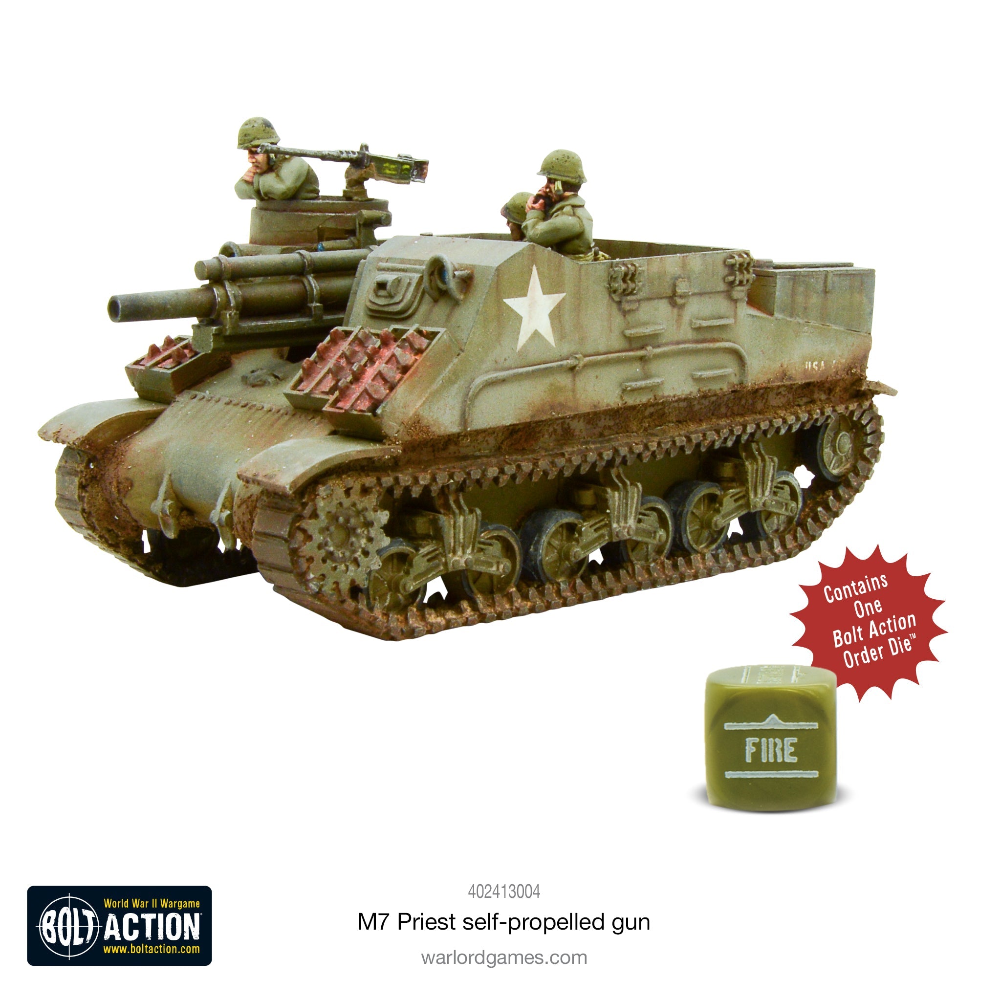 M7 Priest self-propelled gun | Boutique FDB