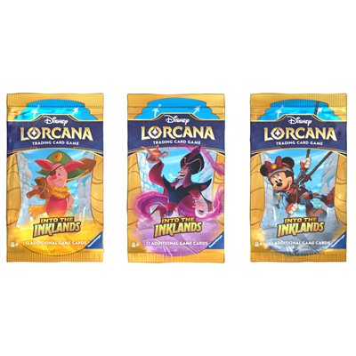DISNEY LORCANA: INTO THE INKLANDS - BOOSTER PACK | Boutique FDB