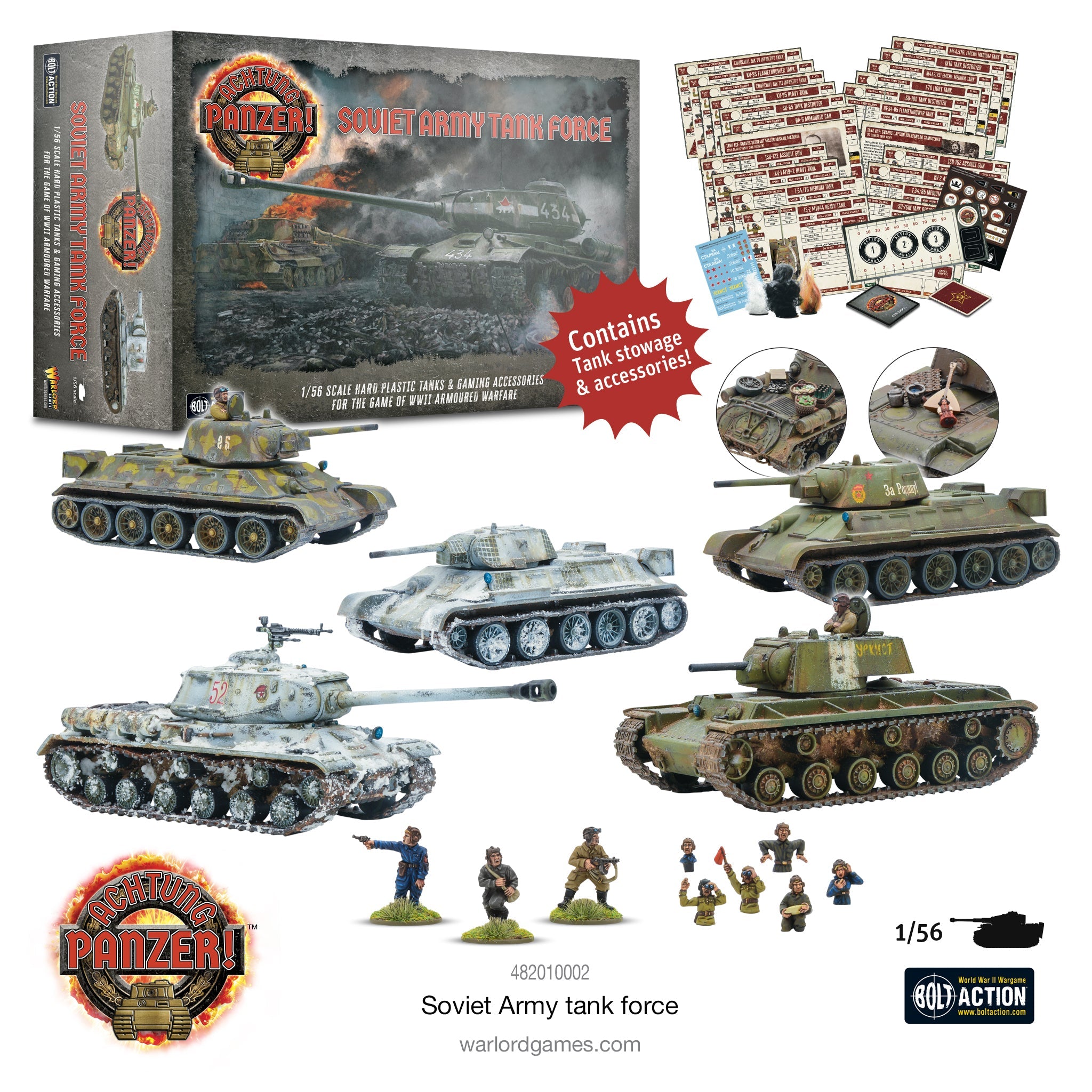 Achtung panzer! Soviet tank force | Boutique FDB
