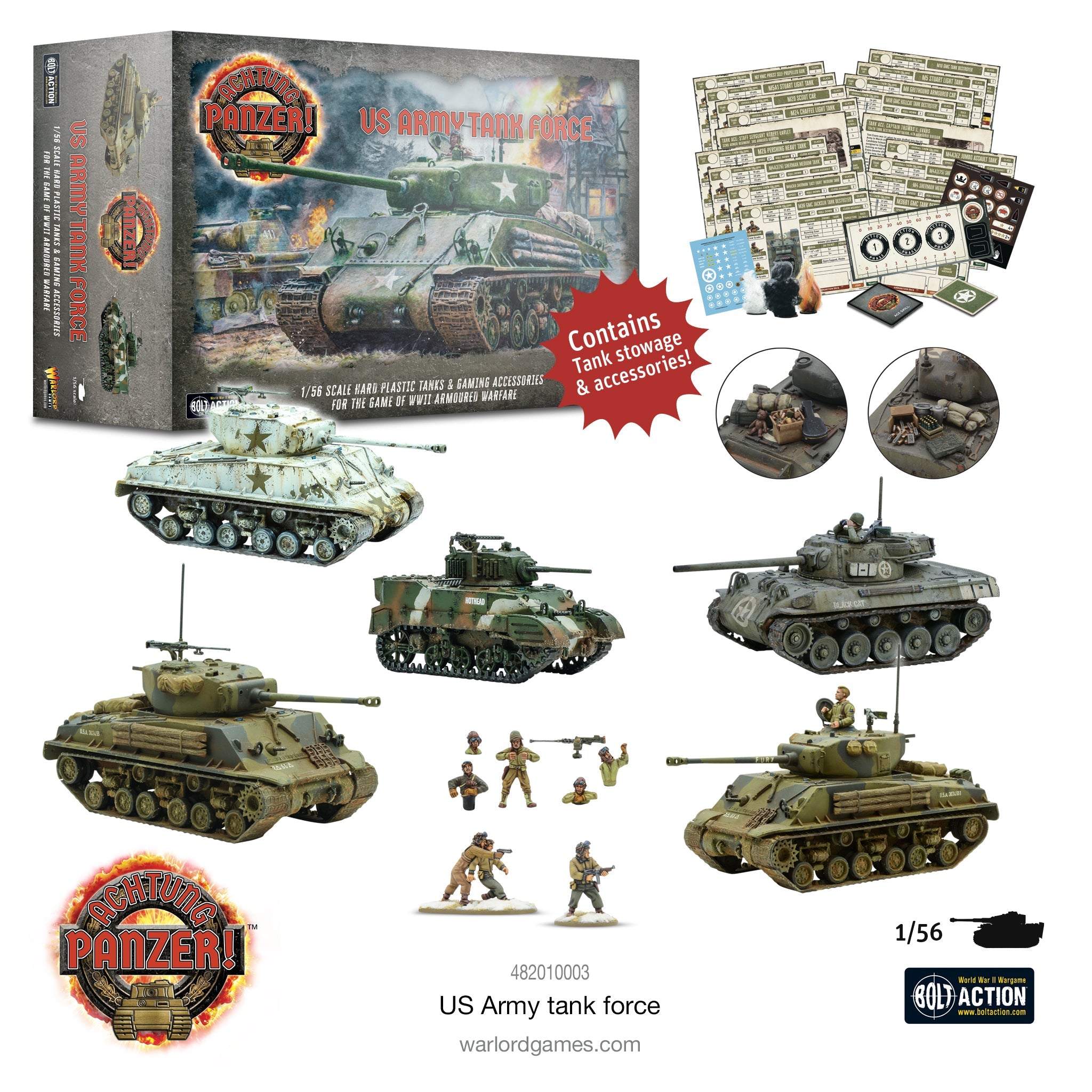 Achtung panzer! us army tank force | Boutique FDB