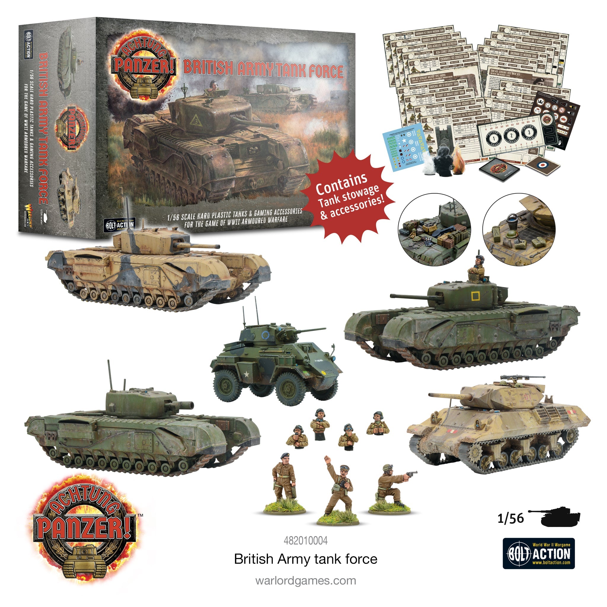 Achtung Panzer! British tank force | Boutique FDB