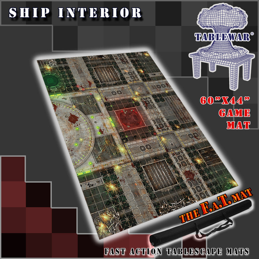 F.A.T. MATS: Ship Interior 60"x44" | Boutique FDB