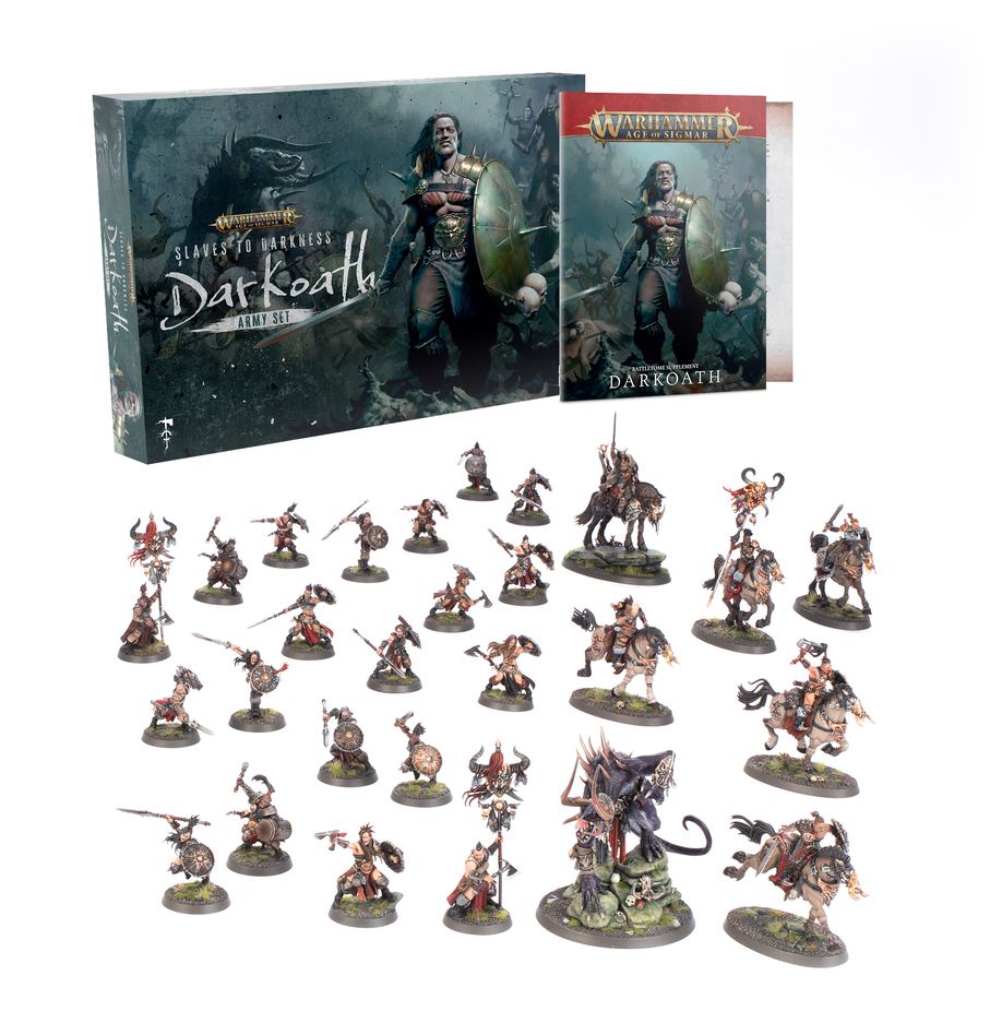 WARHAMMER AoS: SLAVES TO DARKNESS - DARKOATH ARMY SET | Boutique FDB