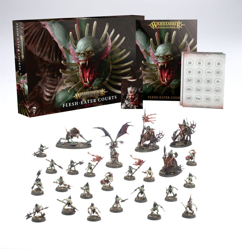 WARHAMMER AoS - ARMY SET: FLESH-EATER COURTS | Boutique FDB