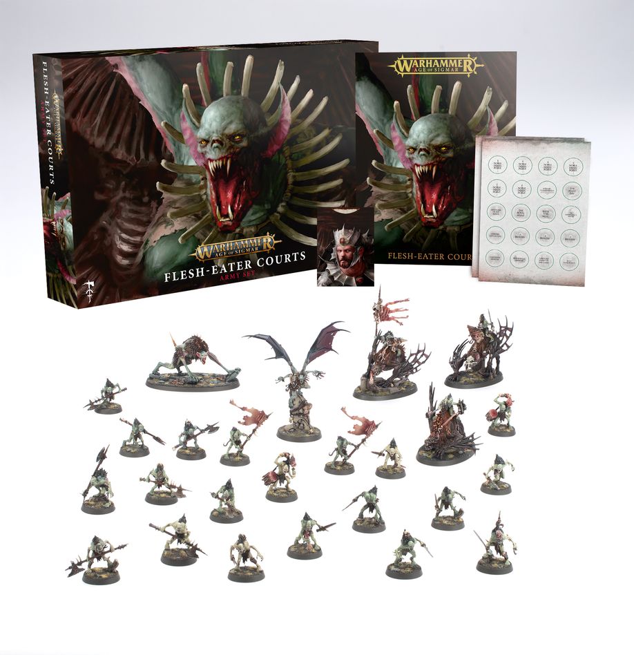 WARHAMMER AoS - ARMY SET: FLESH-EATER COURTS | Boutique FDB