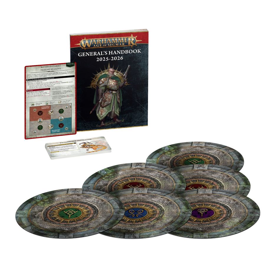 WARHAMMER : AGE OF SIGMAR : GENERAL'S HANDBOOK 2025-2026 | Boutique FDB