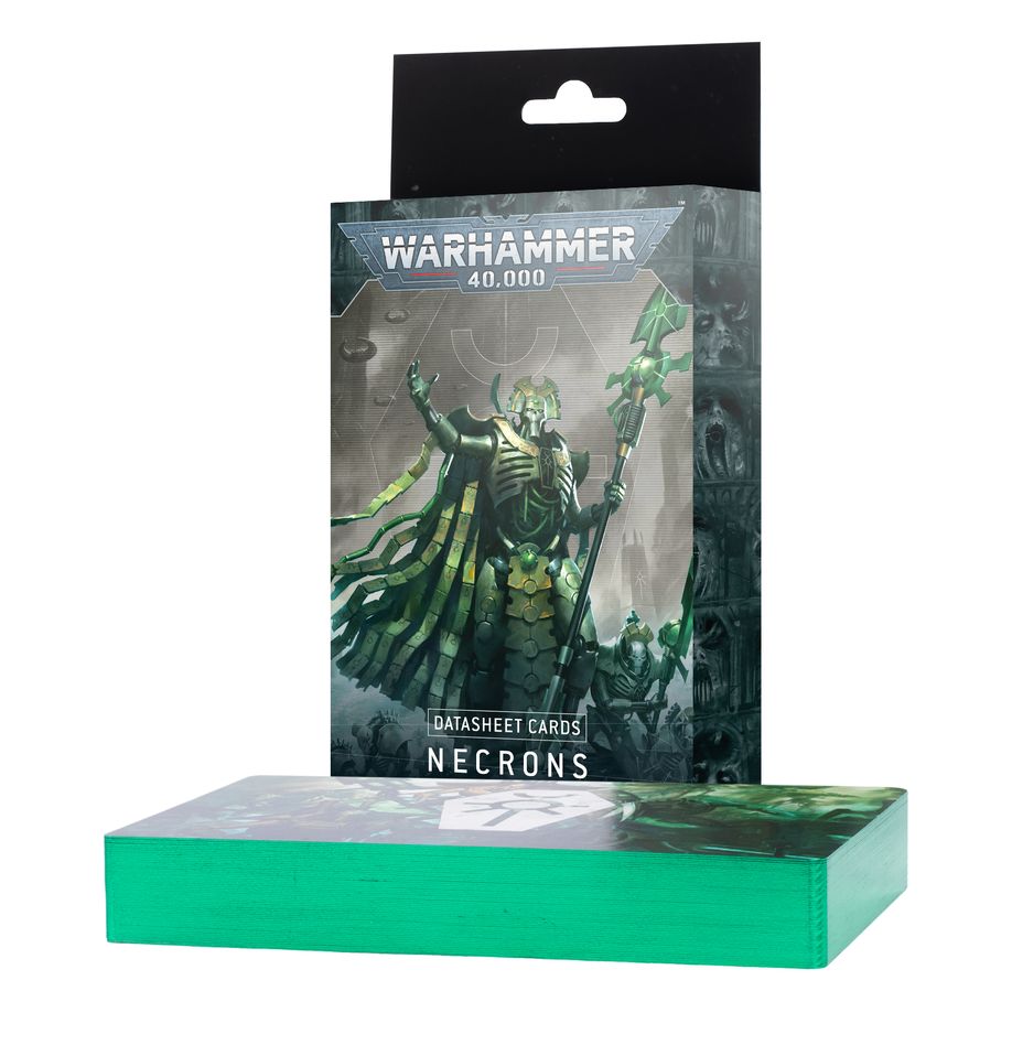 WARHAMMER 40K: DATASHEET CARDS - NECRONS | Boutique FDB