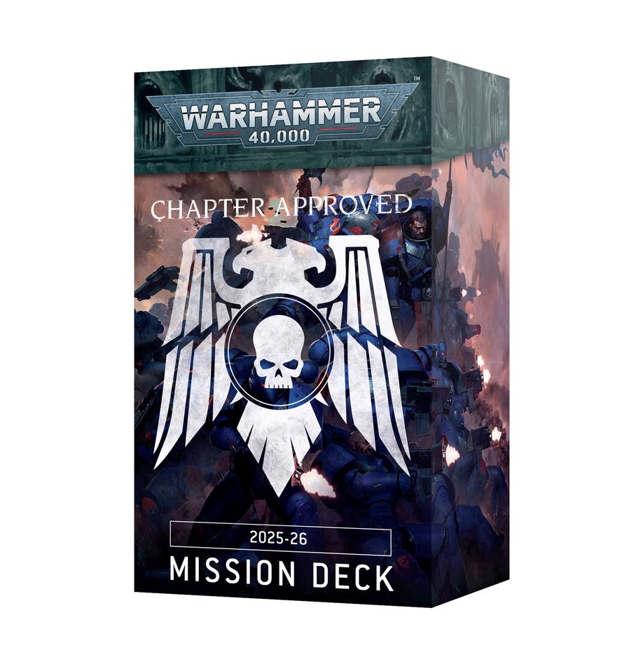 WARHAMMER 40K : Chapter Approved - MISSION DECK 2025-2026 | Boutique FDB