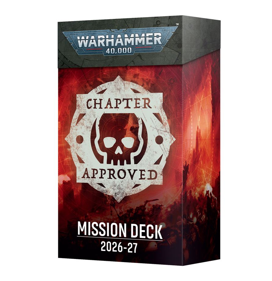 WARHAMMER 40K : Chapter Approved 2026-27: Mission Deck | Boutique FDB