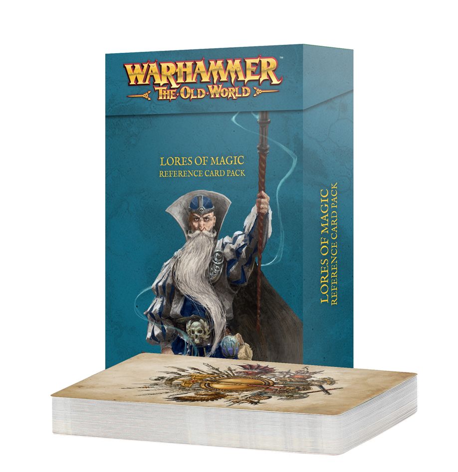 WARHAMMER TOW: LORES OF MAGIC REFERENCE CARD PACK | Boutique FDB