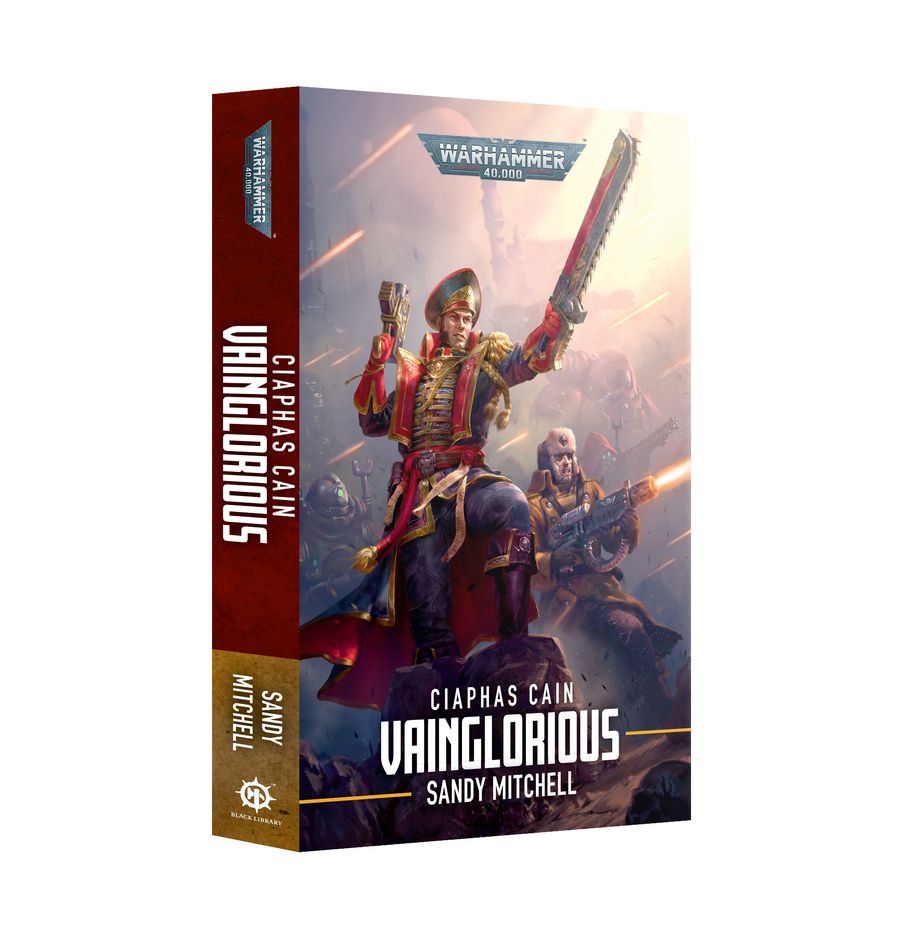 BLACK LIBRARY - WARHAMMER 40K - CIAPHAS CAIN VAINGLORIOUS (PAPERBACK) | Boutique FDB