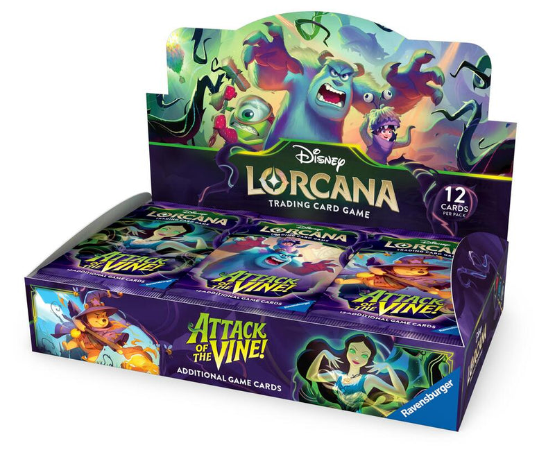 DISNEY LORCANA SET 13 ATTACK OF THE VINE! BOOSTER | Boutique FDB