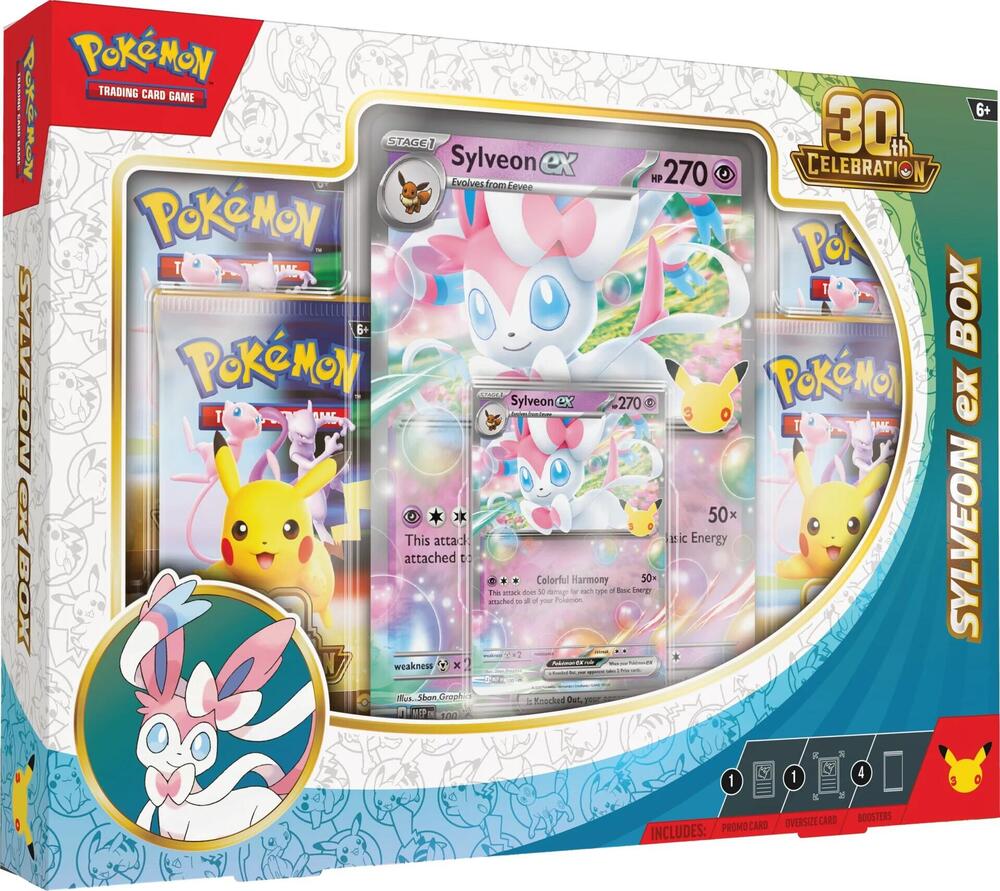 30th Celebration Sylveon/ Geninja EX Box | Boutique FDB