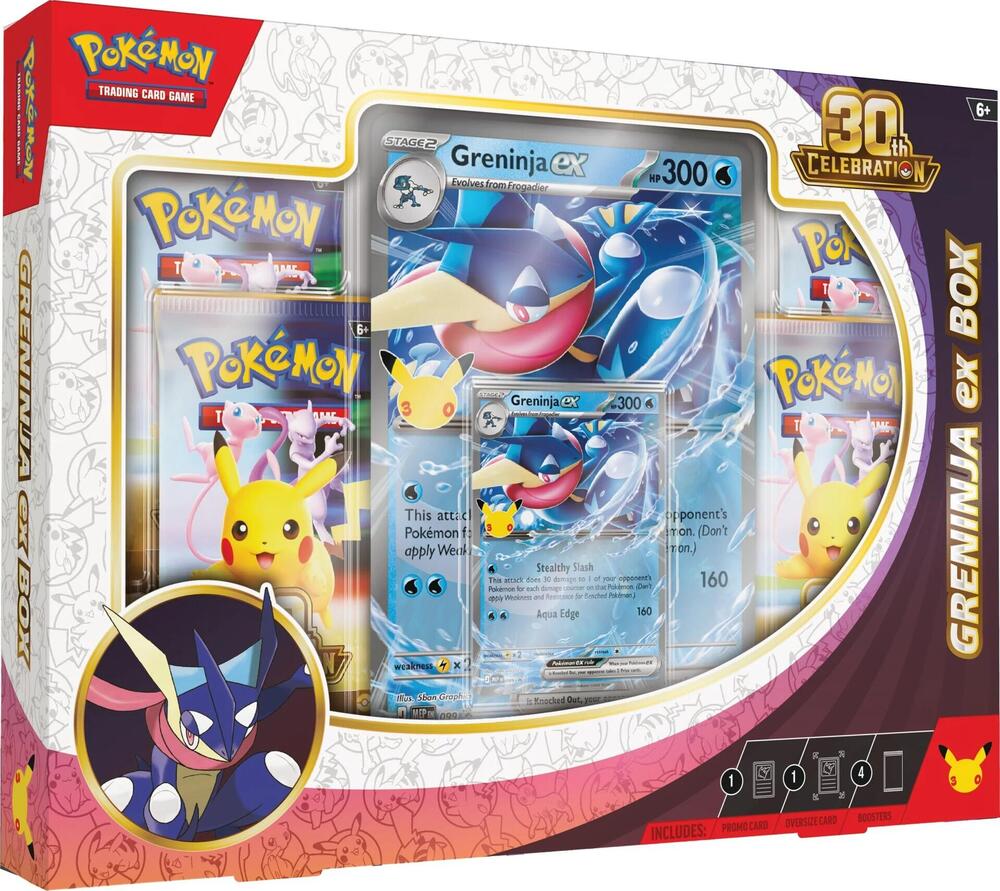 30th Celebration Greninja ex Box | Boutique FDB