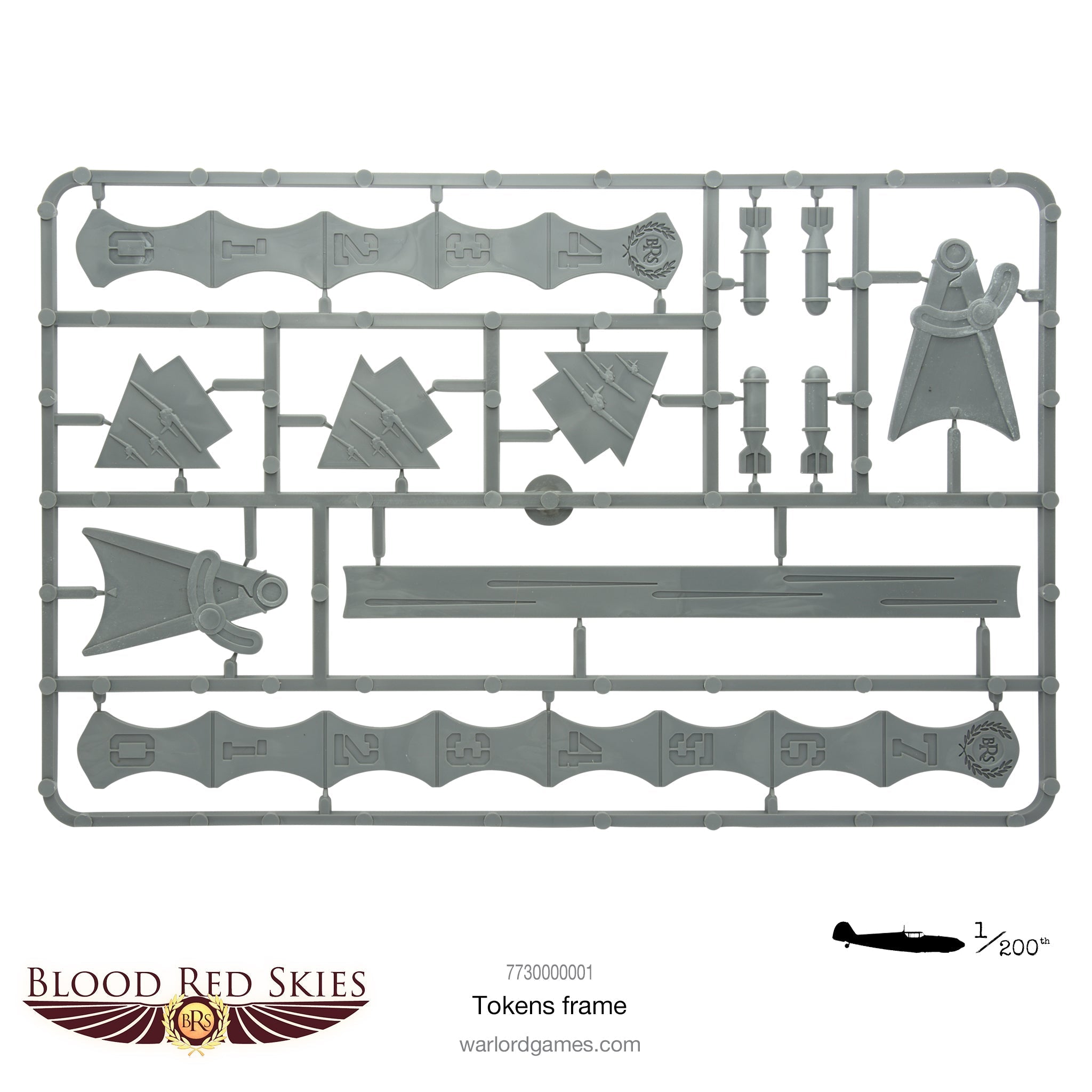 Blood Red Skies Token Game aids | Boutique FDB