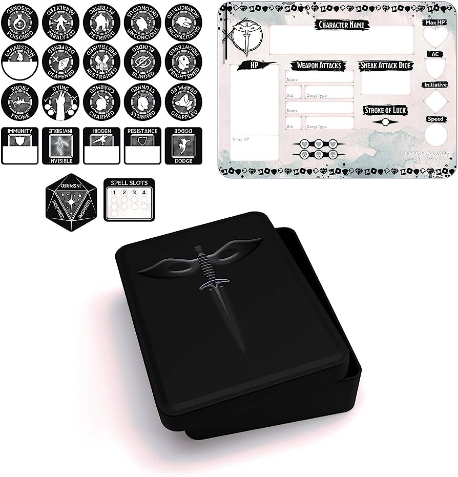 Dungeons and Dragons : Token Set - Rogue | Boutique FDB
