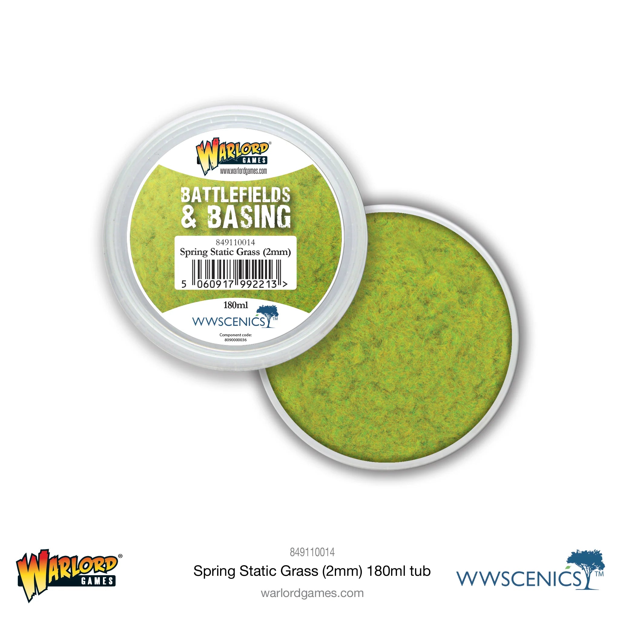Spring Static Grass (2mm) 180 ml | Boutique FDB