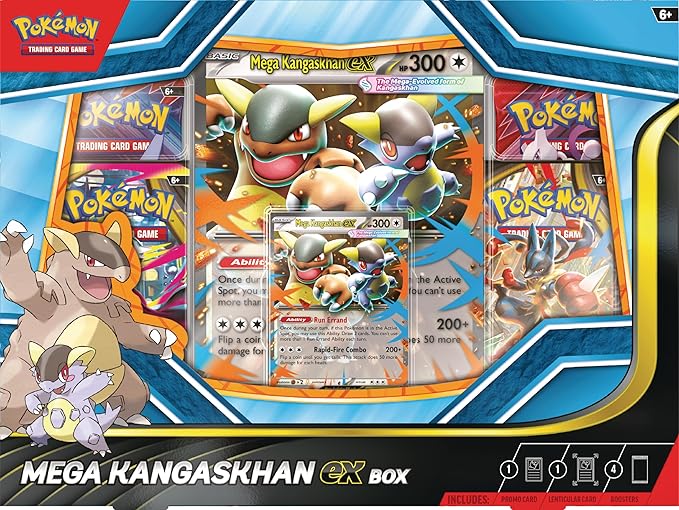 Pokémon TCG: Mega Kangaskhan ex Box | Boutique FDB