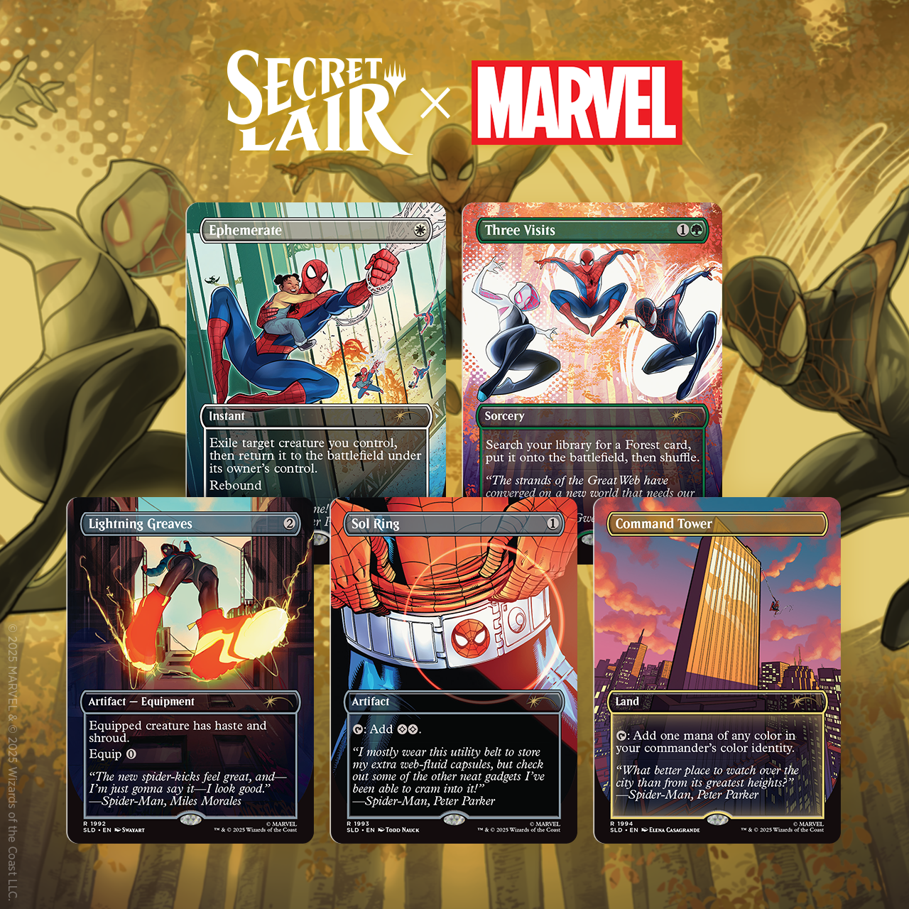 Secret Lair x Marvel's Spider-Man: Heroic Deeds - Foil | Boutique FDB