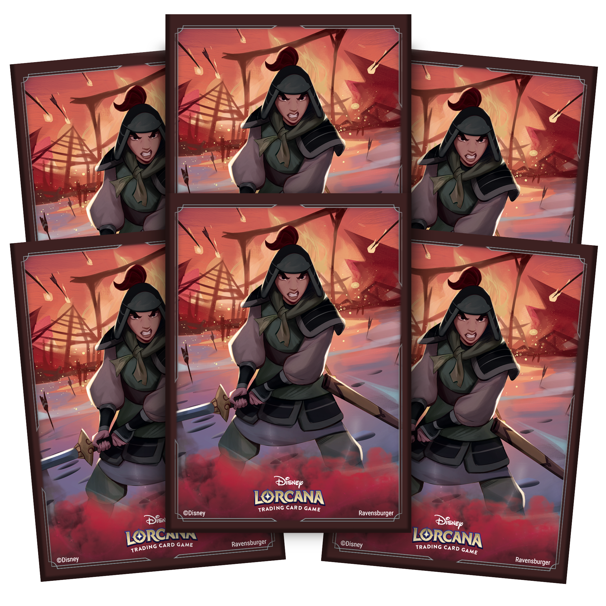 Disney Lorcana : Rise of the Floodborn - Sleeves - Mulan | Boutique FDB