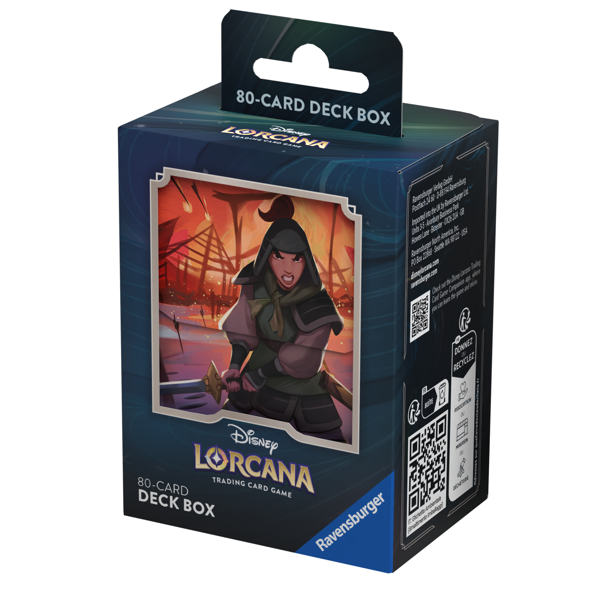 Disney Lorcana : Rise of the Floodborn - Deck Box - Mulan | Boutique FDB